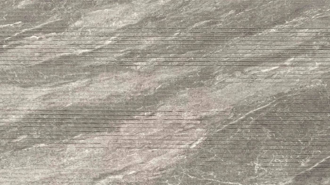 Гибкая керамика, Оманский камень / Oman Linear stone, Veil Dark Grey, 3D цвет