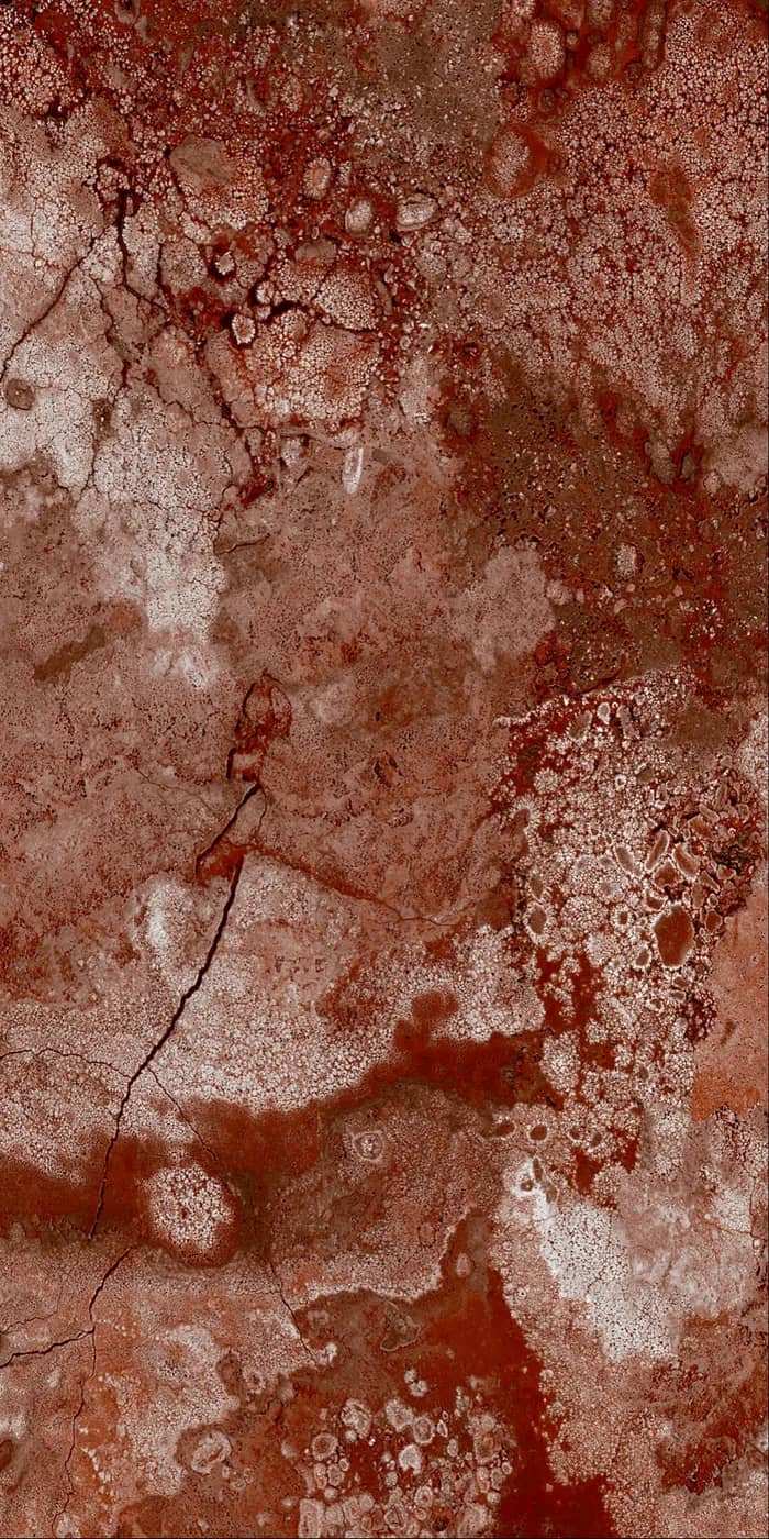 Гибкая керамика, Реечный камень / Ridge Stone, Coral Red, 3D цвет