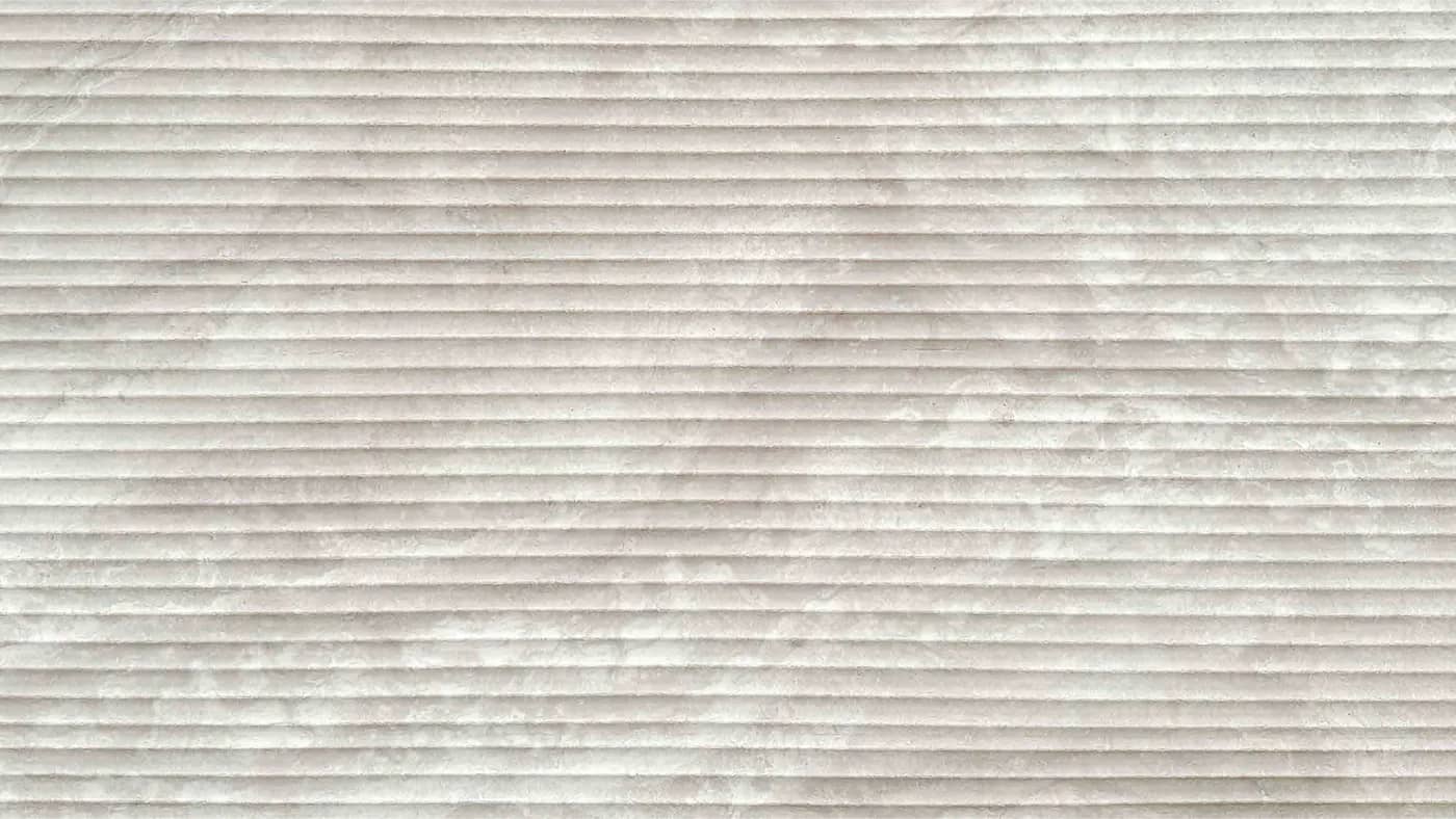 Гибкая керамика, Вогнутый рифленый камень / Ripple Board, Dolomotic Grey, 3D цвет