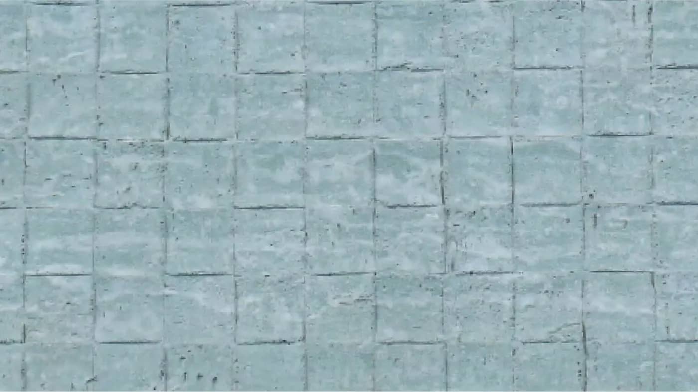 Гибкая керамика, Мозайка Травертин / Travertine Mosaic, Agate Green, 3D цвет