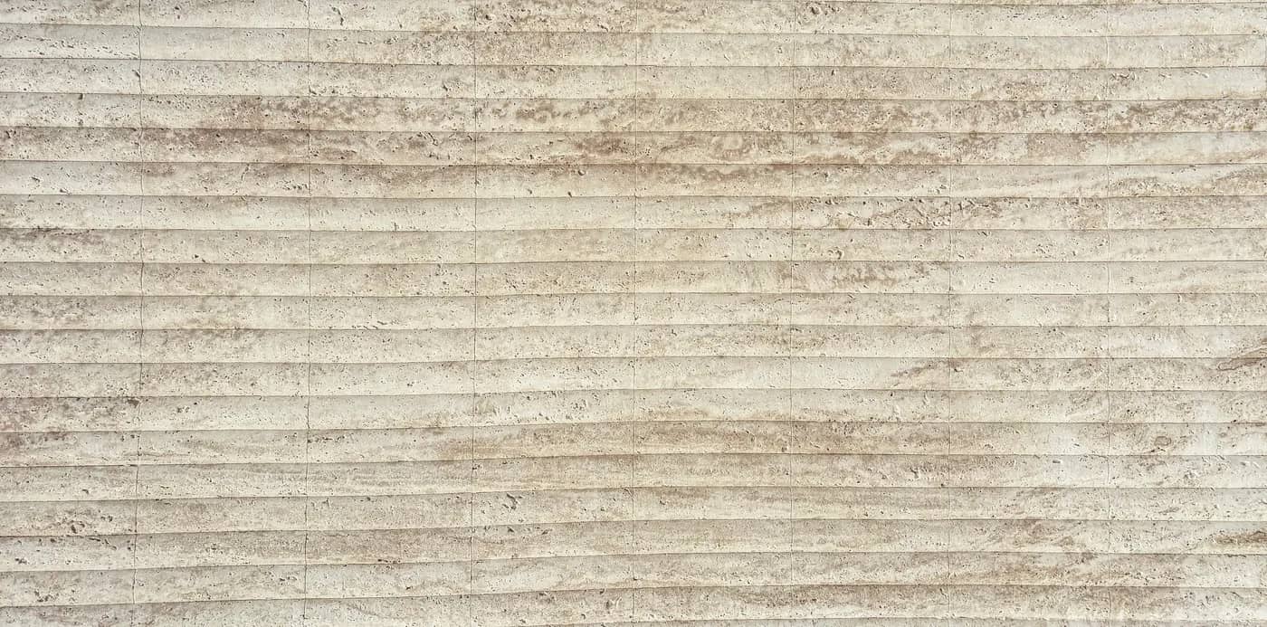 Гибкая керамика, Сколотый камень / Line Stone Board, Andes White, 3D цвет