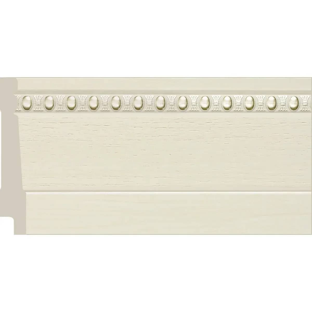 Плинтус 90, Белое дерево, B90(1)/WS2