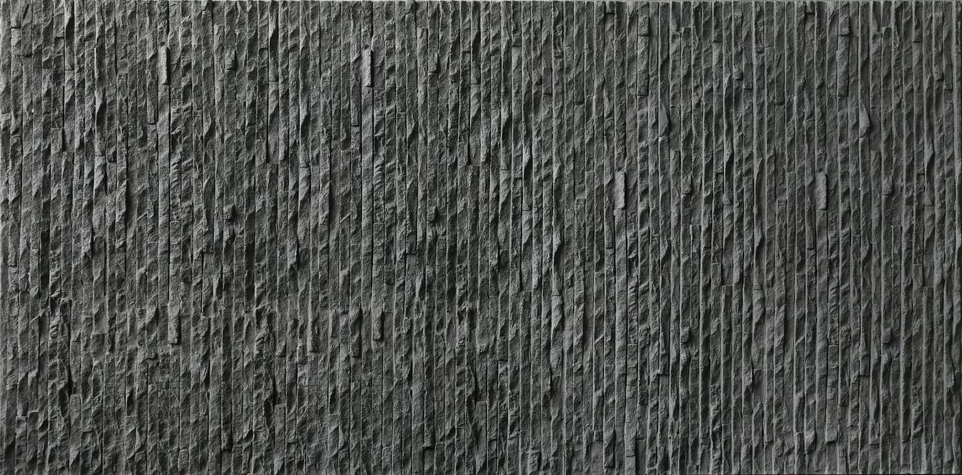 Гибкая керамика, Камень Муретто / Muretto Stone, Dark Grey 425, сплошной цвет, 600×1200 мм, фото 1