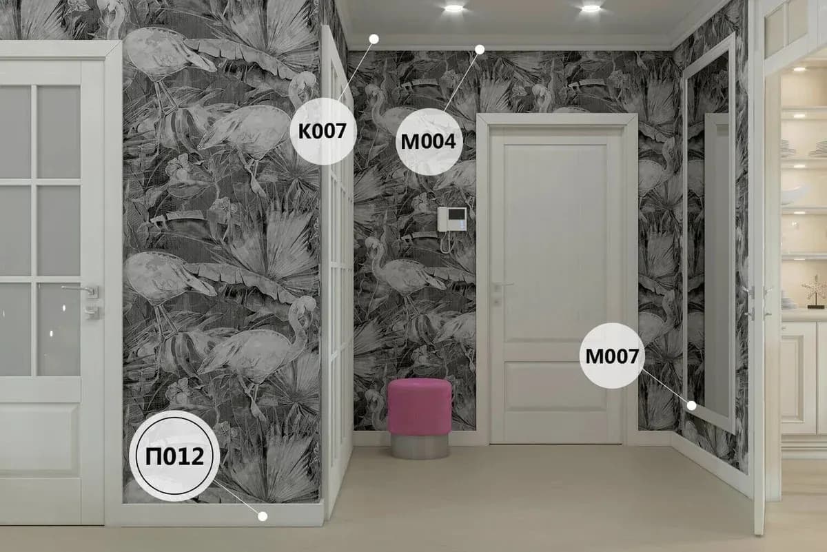 Плинтус PX012, 99х15, 2000мм, Экополимер/18, миниатюра 4