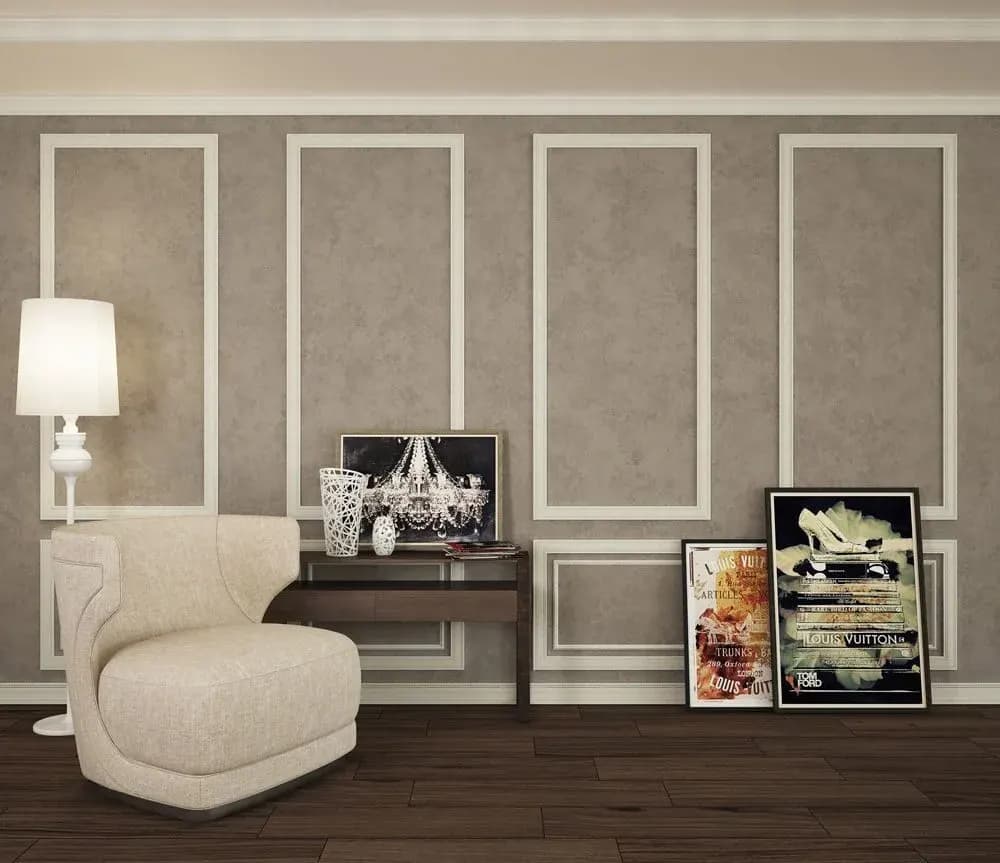 Плинтус 90, Слоновая кость,  B90(2)/W25, миниатюра 2