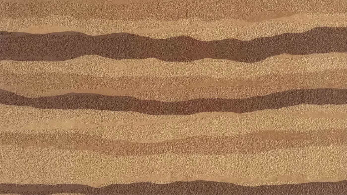 Гибкая керамика, Грунтовый камень / Rammed Earth Board, Rosy Clouds-03, 3D цвет, фото 1