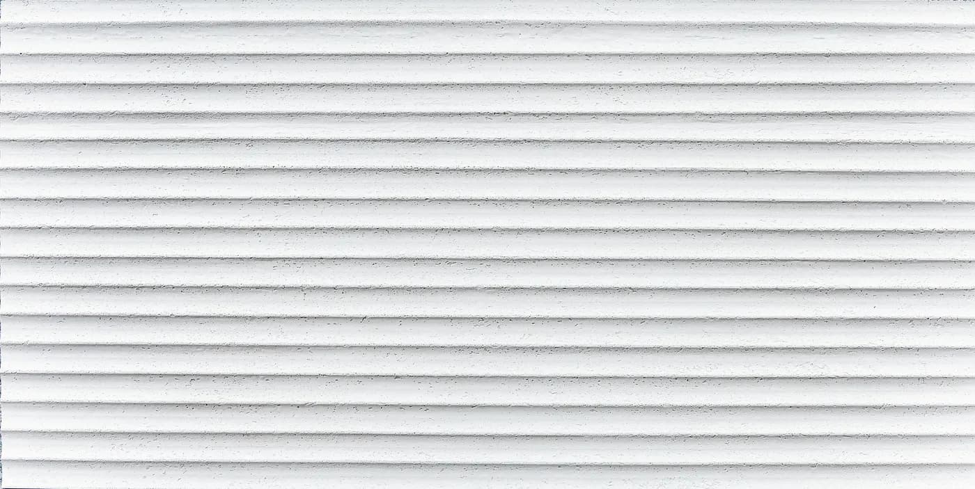 Гибкая керамика, Вогнутый рифленый камень / Ripple Board, Off White 100, сплошной цвет, фото 1