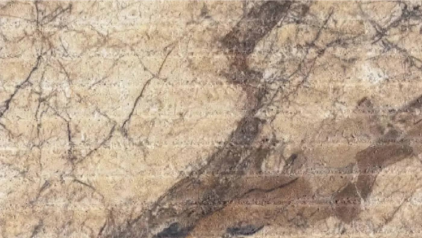 Гибкая керамика, Вогнутый рифленый камень / Ripple Board, Classy Brown, 3D цвет