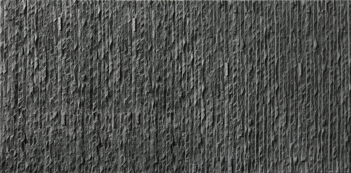 Гибкая керамика, Камень Муретто / Muretto Stone, Dark Grey 425, сплошной цвет, 600×1200 мм