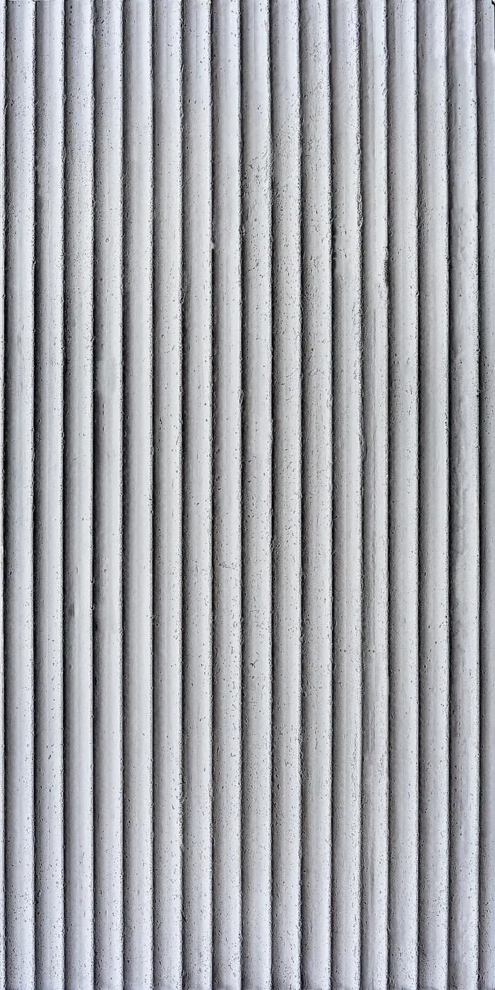 Гибкая керамика, Вогнутый рифленый камень / Ripple Board, Gray 1371, сплошной цвет, фото 1
